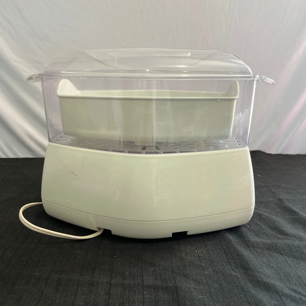 Krups Optisteam White Electric Food Steamer with 60‎ Minute Timer and Rice Bowl